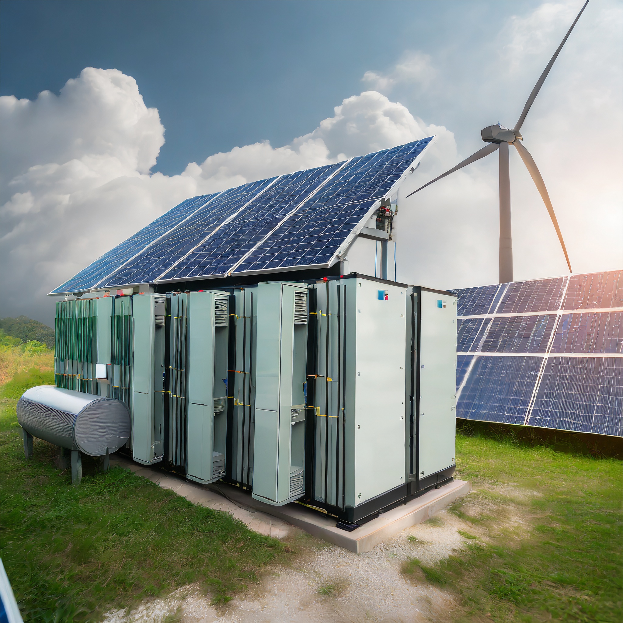 On-grid solar system rooftop